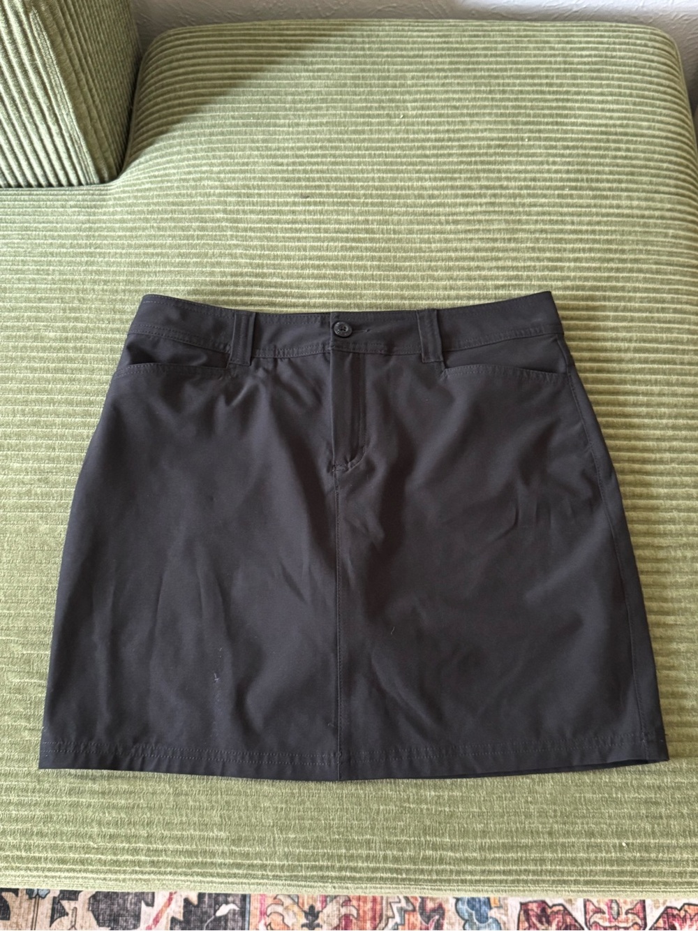 Black Women's Skirt - Classic Straight Mini